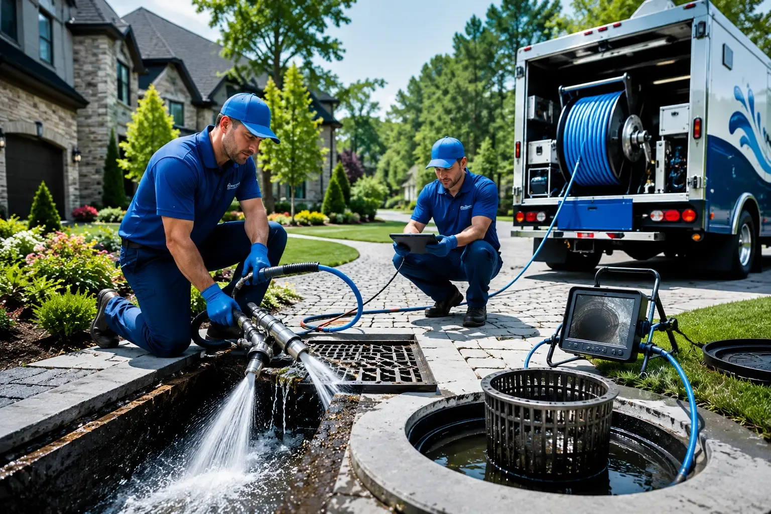 Local outdoor drain cleaning professionals in Du Bois, IL
